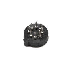 Mill-Max 917-43-108-41-005000 TO-99-8 socket bottom view